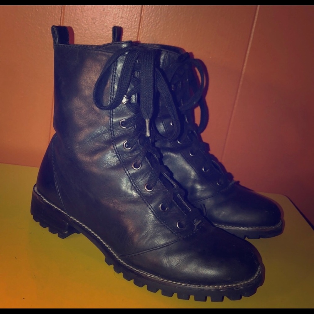 Black boots